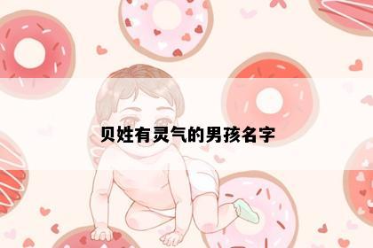 贝姓有灵气的男孩名字